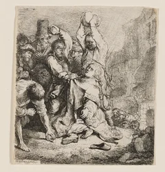 La lapidation de saint Étienne