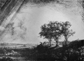 Les Trois Arbres, 1643