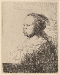 La femme noire blanche