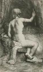 La Femme à la flèche, 1661