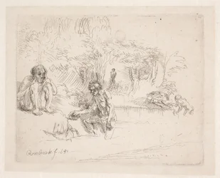 Les baigneurs