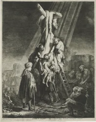 La descente de croix : deuxième planche