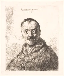 La première tête orientale (le père de Rembrandt ?)