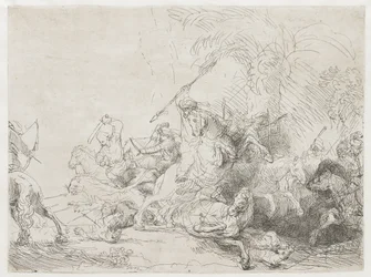 La grande chasse au lion