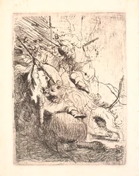La petite chasse au lion (avec un lion)