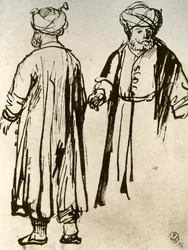 Deux Turcs marchant, 1913