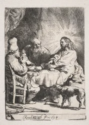 Le souper à Émaüs (petit format)