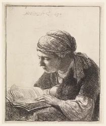 Femme lisant