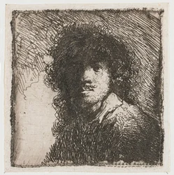 Autoportrait à tête nue
