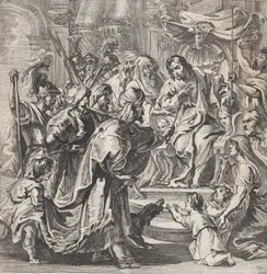 Cambyse punissant le juge injuste Sisamnes, vers 1630-80