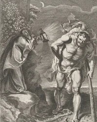 Saint Christophe portant l