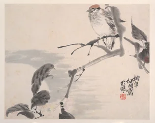 Animaux, fleurs et oiseaux, 19e siècle