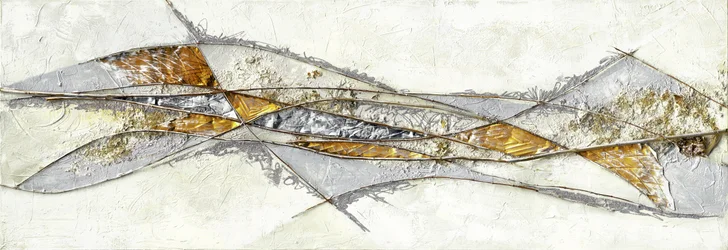 Flux métallique abstrait