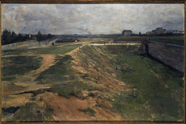 Vue du Fort de Vanves, vers 1880