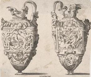 Deux vases, 16e-17e siècle