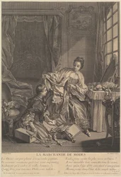 Marchand de mode, 1746-55