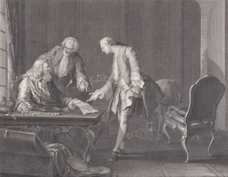 Le fils prodigue réclamant son héritage