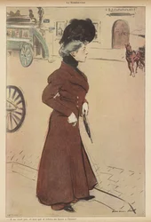 Femme abandonnée à un rendez-vous prévu