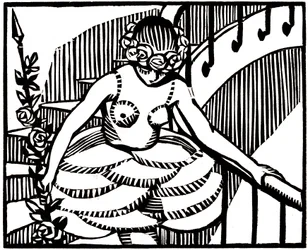 Illustration pour « Mitsou » de Colette