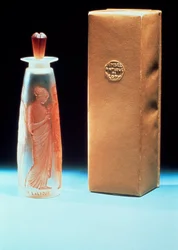 Flacon en verre pour le parfum Ambre Antique de Coty