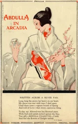 Cigarettes Abdulla, années 1920