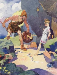 Une petite fille de l