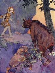 Une petite fille de l