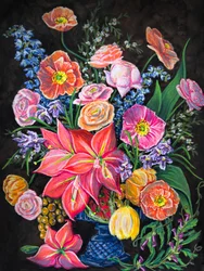 Composition florale spectaculaire