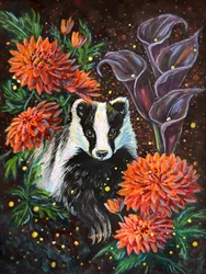 Les fleurs magiques du blaireau