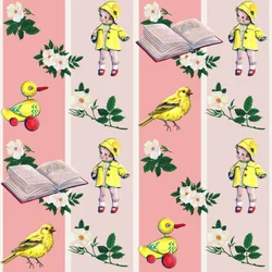 Jolies poupées et roses