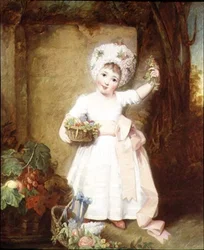 Portrait de Lady Isabella Manners, fille du duc de Rutland