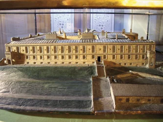 Modèle du château de Charles II, 1799