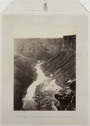 Grand Canyon, rivière Colorado, embouchure de Kanab Wash, vue vers l