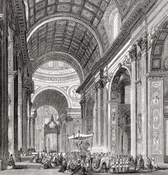 Une procession à l