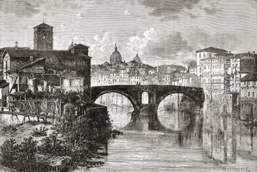Le Pons Fabricius, ou Ponte dei Quattro Capi, et l