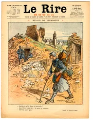 Couverture de "Le Rire Rouge", Satirique en couleurs