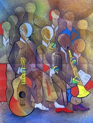 Une harmonie jazz pleine de vie