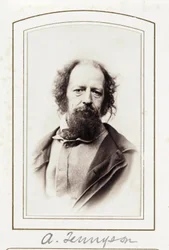 Un Tennyson, vers 1864
