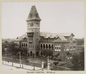 Hôpitaux Hôpital ferroviaire de Byculla, Inde, vers 1930