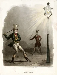 Lamproies, vers 1820