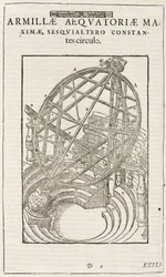 Cercles équatoriaux montés de Tycho Brahe, après 1580