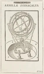 Sphère armillaire zodiacale de Tycho Brahe, avant 1570