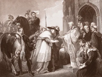 Le cardinal Wolsey à l