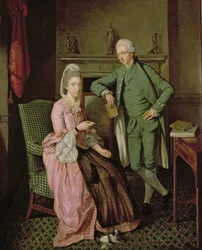 Scène de Conversation, milieu des années 1770