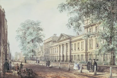Emmanuel College, Cambridge, vu de St. Andrew