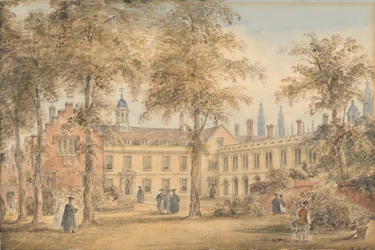 Trinity Hall depuis le jardin, Cambridge