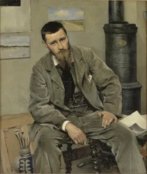 Portrait du peintre Nils Kreuger