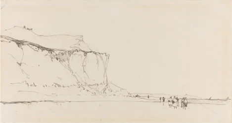 Bord de mer avec falaise