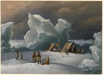 Le campement le plus au nord du capitaine Markham