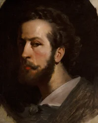 Frederic Leighton, vers 1860 (huile sur toile)